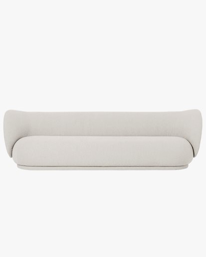 Ferm Living Rico Sofa Boucle 4-Seater Off White