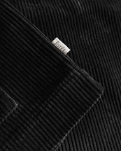 Forét Atrium Corduroy Overshirt Black