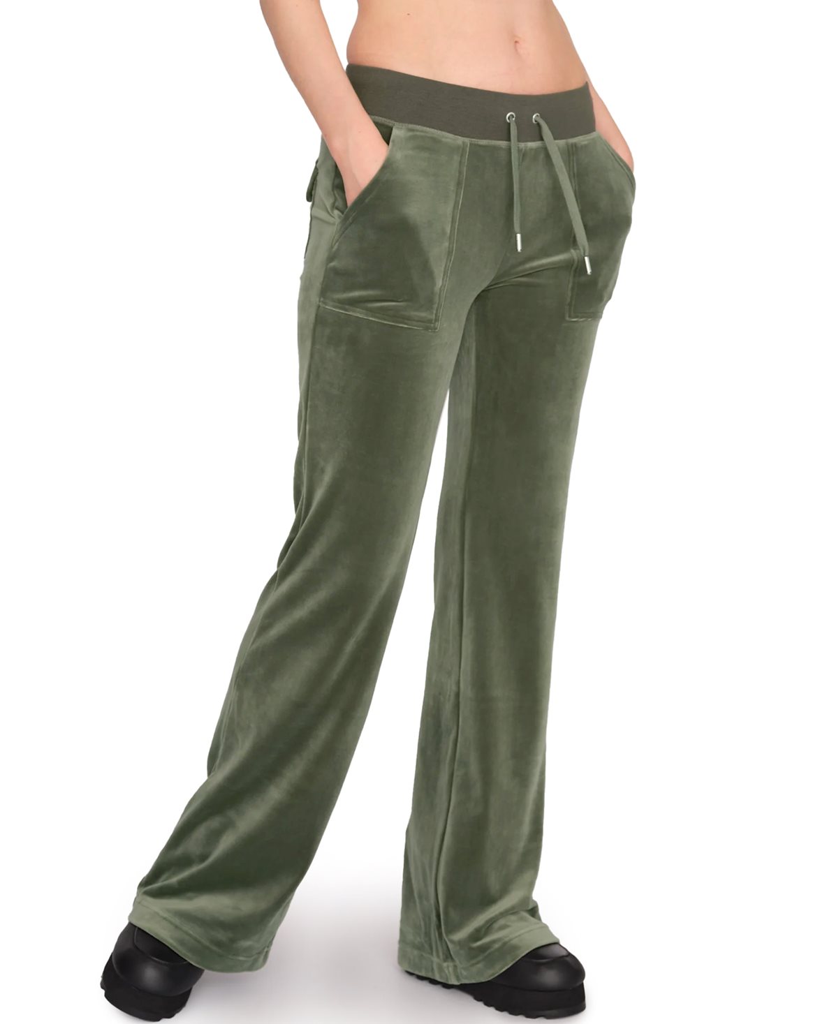 Juicy Couture Layla Low Rise Flare Pants Thyme - Vallgatan 12