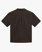 Forét Vole Seersucker Shirt Deep Brown