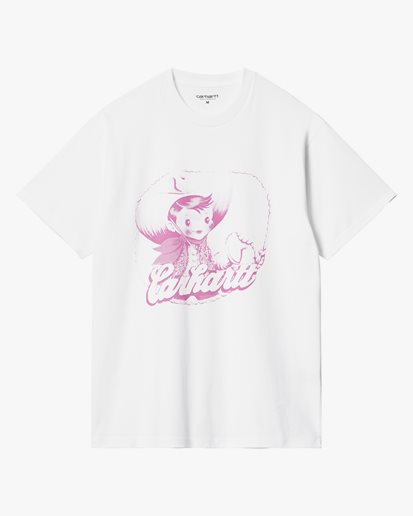 Carhartt Wip Buddy T-Shirt White/Pink