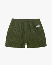 OAS Swim Shorts Green Squiggle
