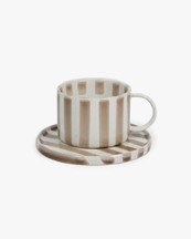 Olsson & Jensen Monica Cup & Saucer Beige