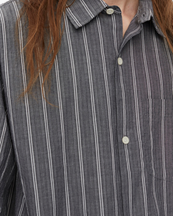 Mfpen Input Shirt Grey Stripe