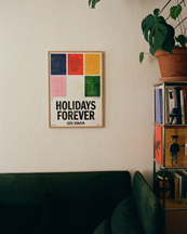 Wall of Art Isis-Maria Holidays Forever