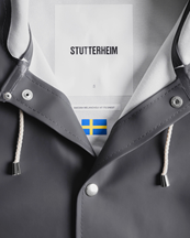 Stutterheim Stockholm Raincoat Charcoal