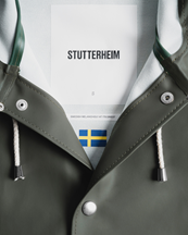 Stutterheim Stockholm Raincoat Green