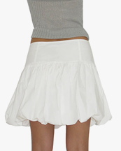 Paloma Wool Mini Globo Skirt White
