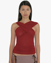 Paloma Wool Mushka Top Red