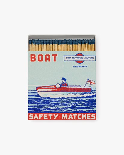 Archivist Boat Match Box