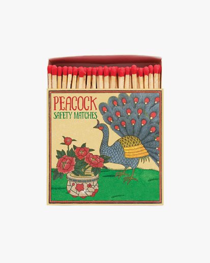 Archivist Peacock Match Box