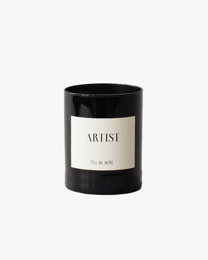 Tell Me More Scented Candle - Artist