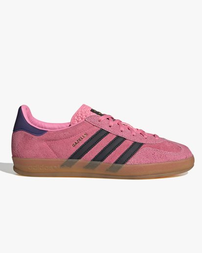 Adidas Originals Gazelle Indoor Shoes W Bliss Pink/Clear Black/Clear Purple