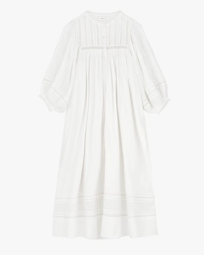 Skall Studio Florentine Dress Optic White