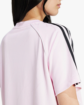 Adidas Originals Football Short Sleeve T-Shirt Clear Pink