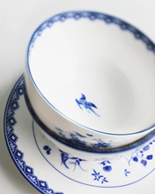 &Klevering Plate Delftware Set Of 2 Blue