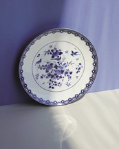 &Klevering Plate Delftware Set Of 2 Blue