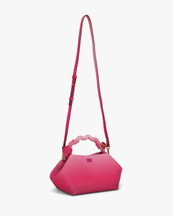 Ganni Bou Bag Gradient Small Hot Pink