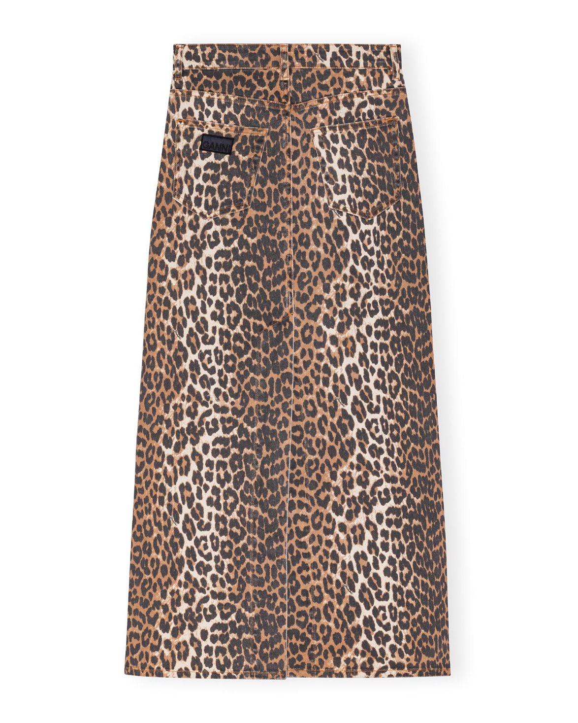 Topshop side twist waist animal print satin midi skirt in neutral | ASOS