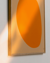 Wall of Art Annika Hultgren Like Orange