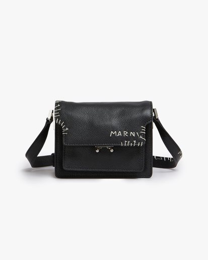 Marni Trunk Soft Mini Bag Black