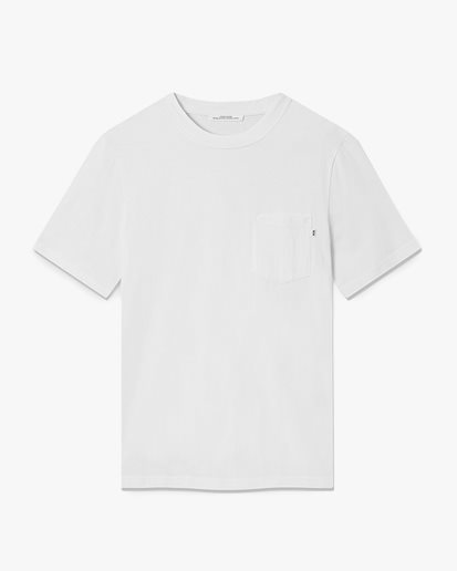 Wood Wood Essential Bobby Solid T-Shirt White