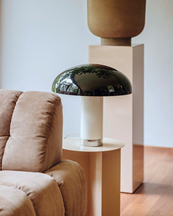 HK Living Lounge Table Lamp Monochrome