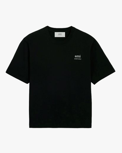 AMI Paris Ami Alexandre Mattiussi T-Shirt Black