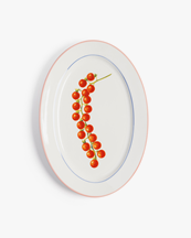 &Klevering Plate Tomato Multicolor