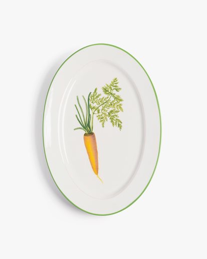 &Klevering Plate Carrot Multicolor