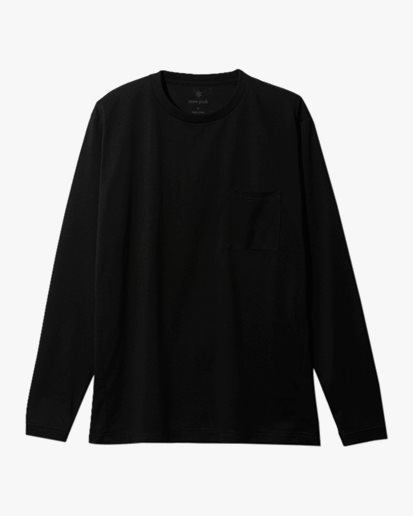 Snow Peak Insect Shield Long Sleeve T-Shirt Black
