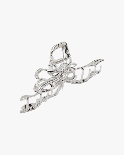 Pico Metallic Bow Claw Silver