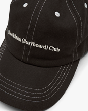Stockholm Surfboard Club Pac Logo Cap Faded Black