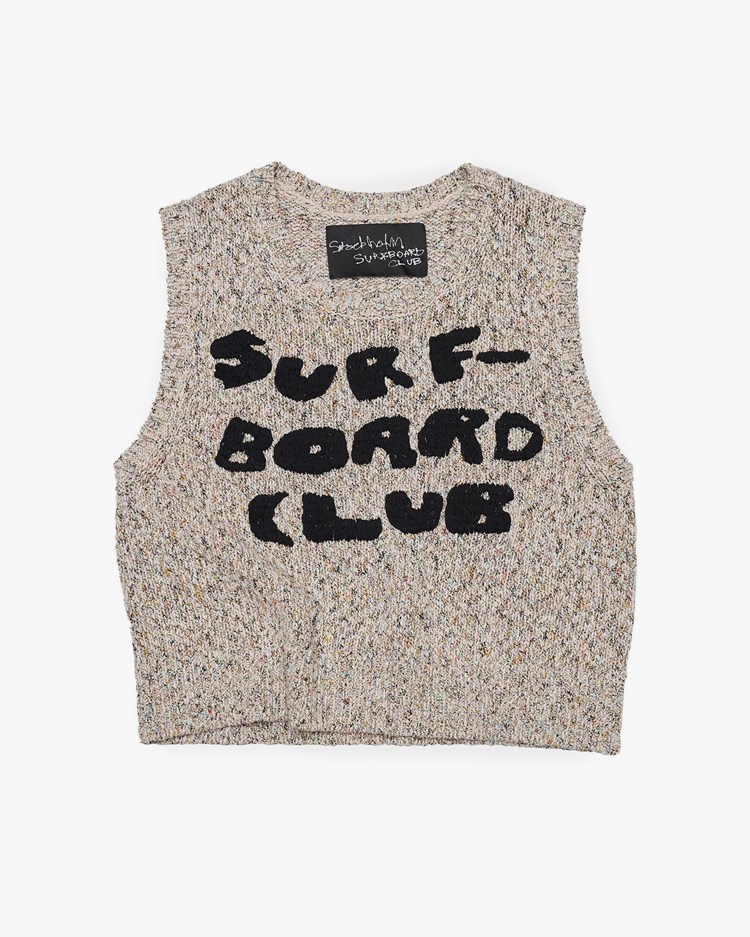 Stockholm Surfboard Club Yves Knitted Vest Multi