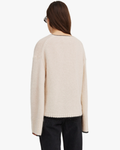 By Malene Birger Cimone Sweater Oyster Gray