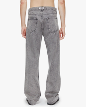 HOPE Rush Relaxed Bootcut Jeans Mid Grey Stone 2
