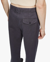HOPE Van Relaxed Workwear Trousers Washed Black