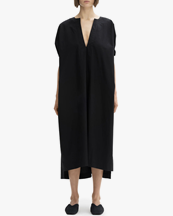 House of Dagmar Rouched Dress Black