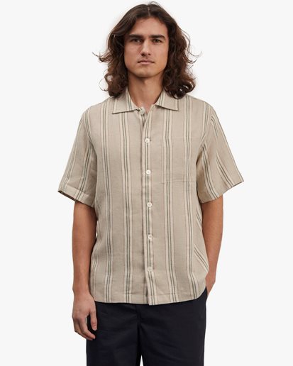 Another Aspect Shirt 2.0 Green Stripe