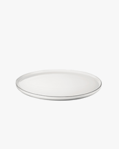 Asa Selection Dessert Plate Black Rim White