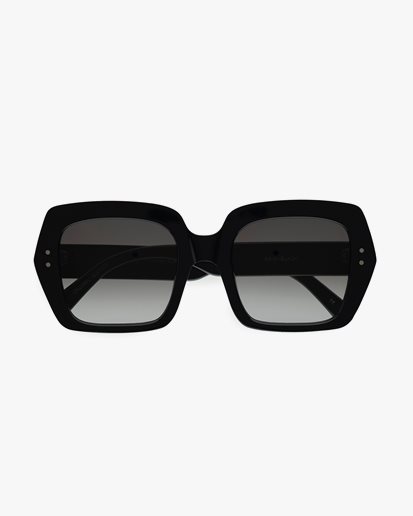 Monokel Eyewear Kaia Black Grey Gradient Lens