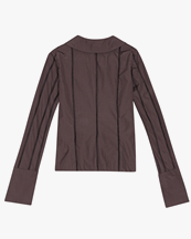 Kernemilk Stormy Shirt Dark Brown