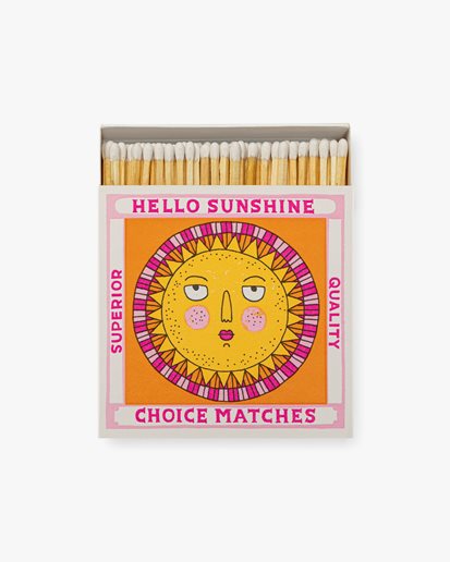 Archivist Hello Sunshine Match Box