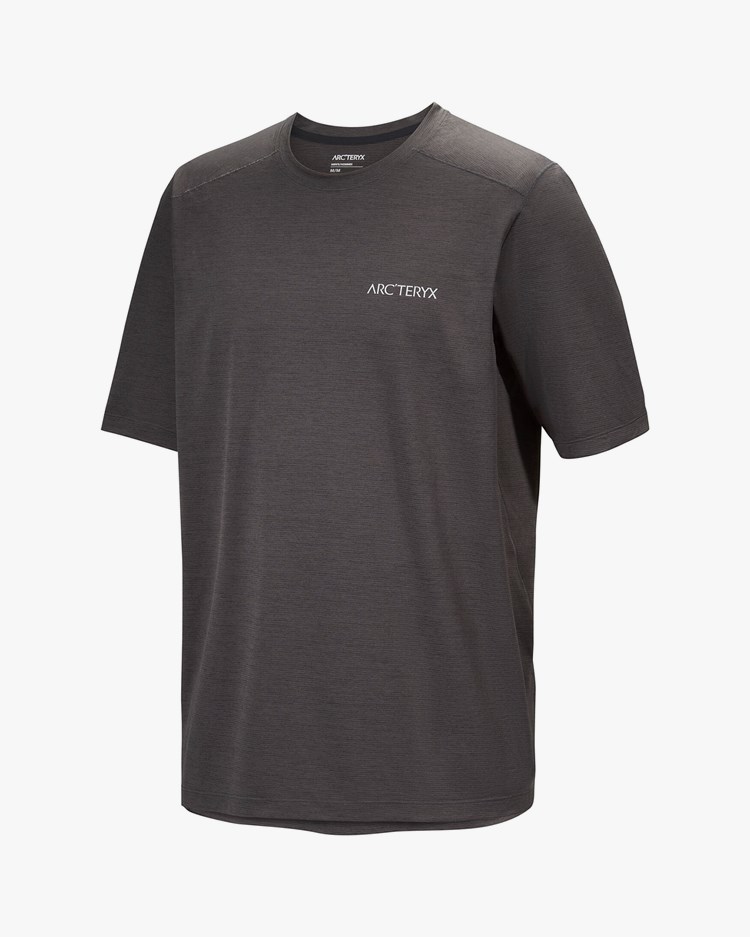 Arc'teryx Cormac Arc'bird Logo T-Shirt Black Heather