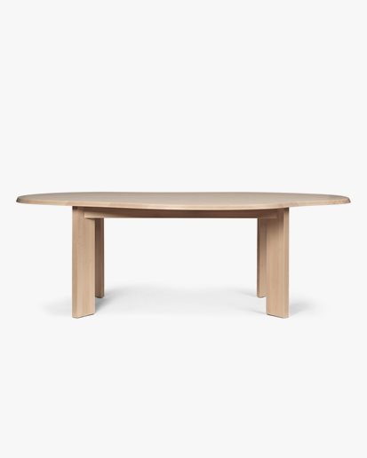 Ferm Living Tarn Dining Table 220 White Olied Beech