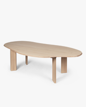 Ferm Living Tarn Dining Table 220 White Olied Beech