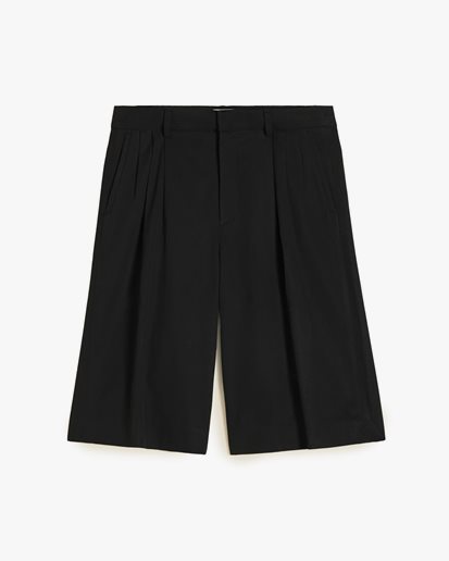 Holzweiler Lino Pleat Shorts Black