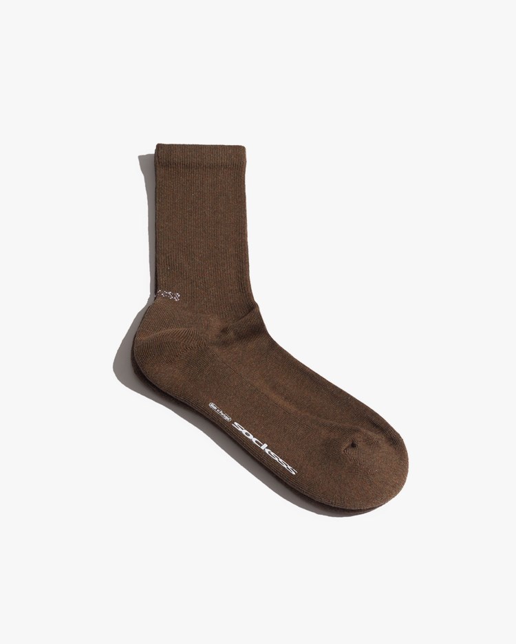 SOCKSSS Classic Socks Golden Brown