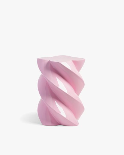 &Klevering Marshmallow Pillar Candy Pink