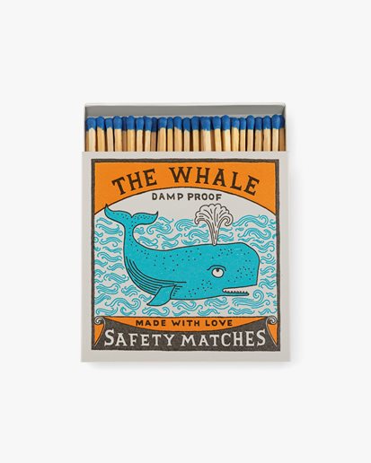 Archivist The Whale Match Box